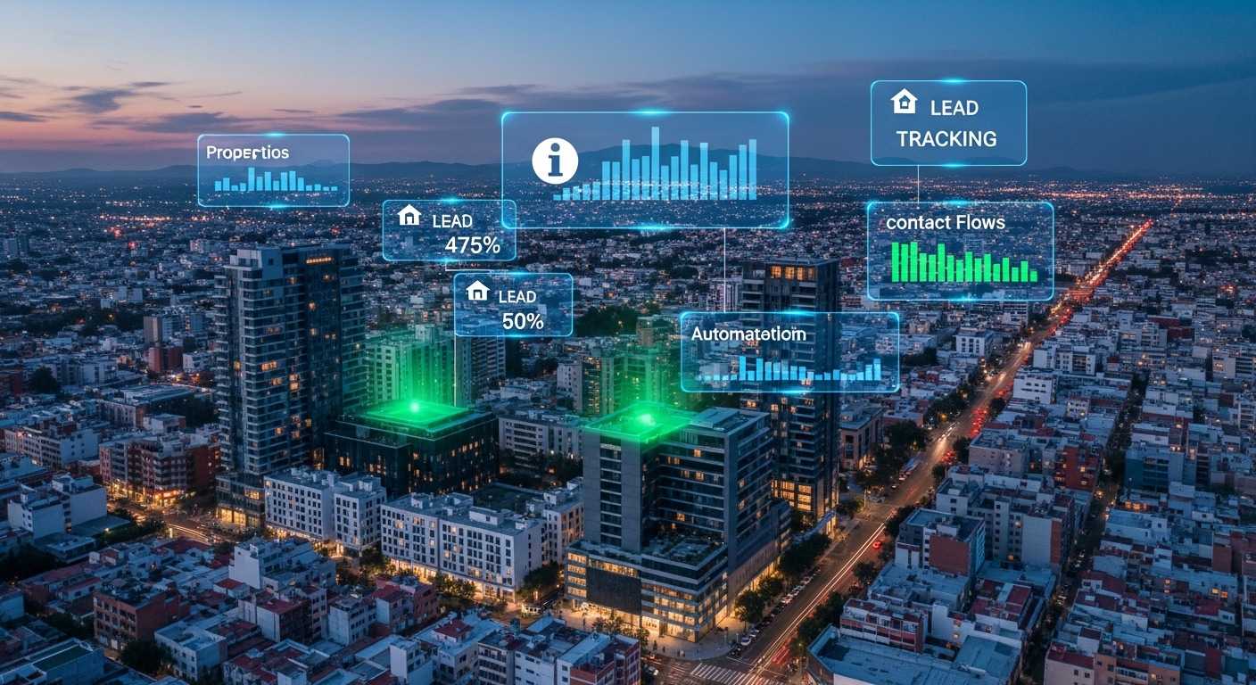 IA para inmobiliarias en México 2026: cómo automatizar leads y cerrar más ventas